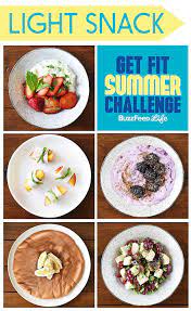 5 Light And Healthy Snacks For The Get Fit Summer Challenge Snacks Healthy Snacks Clean Eating Snacks