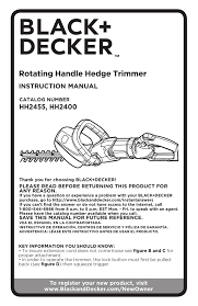Has only been used a handful of times. Black Decker Hh2400 User Manual Manualzz