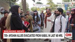 In an exclusive interview, cnn's clarissa ward was granted access to members of the taliban at a former u.s. 1plcedxhiw19zm