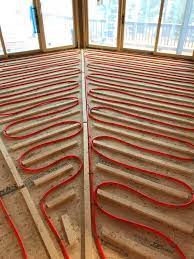 Above Floor Sleeper Suspended Slab Installation Diy Radiant Floor Heating Radiant Floor Company In 2021 Radiant Floor Radiant Floor Heating Floor Heating Systems