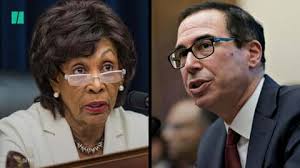 Steve Mnuchin Tried To Mansplain To Maxine Waters. It Didn't Go Well.
