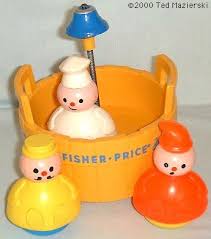 142 Three Men In A Tub Nostalgic Toys Childhood Toys Vintage Toys