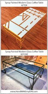 Coffeetablebefore After Jpg 508 1 000 Pixels Diy Coffee Table Coffee Table Modern Glass Coffee Table