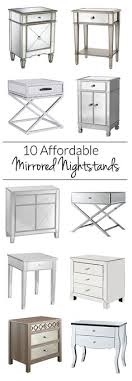 The Hunt For A Cheap Mirrored Nightstand Polished Habitat Mirrored Nightstand Mirrored Furniture Cheap Home Decor