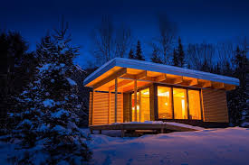 There are often several roofs, sloping in different directions. Small Modern Shed Roof Cabin Plans Style Plandsg Com