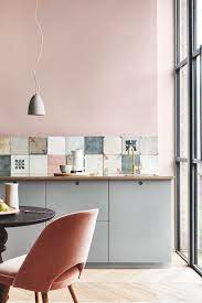 The chosen accent colour is accentuated further by stark white walls as a contrast. 25 Chic Ways To Rock Pink In Your Kitchen Digsdigs