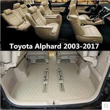 3d Luxury Slush Trunk Floor Mats Foot Pad Mat For Toyota Alphard 2003 2017 Left Right Hand Drive 6colors 7 8 Sea Toyota Alphard Interior Accessories Toyota