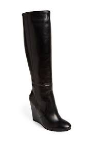 Coach Della Knee High Wedge Boot Women Nordstrom Knee High Wedge Boots Boots Womens Boots