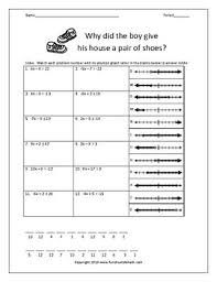 Practice that feels like play! Two Step Inequalities Worksheet Teachers Pay Teachers