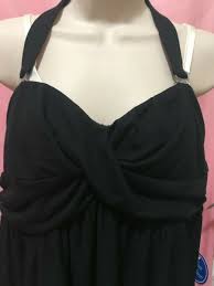 NWT - SWIMSUITS4ALL - Plus Size Beach DressCover Up Black Metallic One  Size | eBay