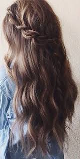 Highlights Wavy Hair With Braid Gorgeoushair Wavy Hair With Braid Braided Hairstyles Curly Hair Braids