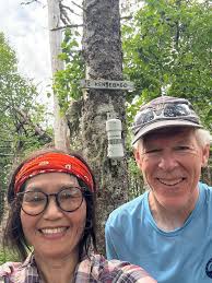 Hiking trails near Golden Ears peak in Port Moody