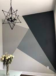Maybe you would like to learn more about one of these? Diy Geometric Accent Wall Accent Wall Bedroom Paint Geometric Wall Paint Bedroom Wall Paint