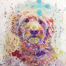 Check spelling or type a new query. Goldendoodle Portrait Of Link Marie Santos M Santos Art
