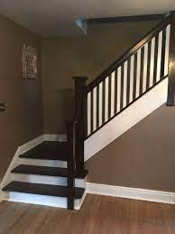 Maybe you would like to learn more about one of these? Freshly Painted Stairs And Trim Ceiling Molding Soon Skeleton Keys Rehung At Stair Landing Staircase Landing Ceiling Moulding Stairs