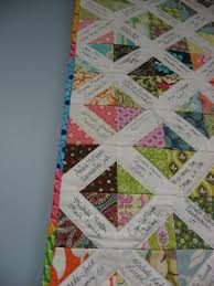 Hooked On Needles Modern Siggy Quilt Complete Wedding Guest Book Quilt Book Quilt Quilt Guest Books