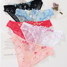 Looking for a good deal on transparent white panties? New Fashion Hot Low Rise Sexy Transparent Panties Women Lace Floral Embroidery Brief Plus Size S M L Xl Breathable Underwear See Through Low Waist Panty White Red Black Pink Blue Shopee Malaysia