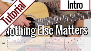 It's one of the most popular metallica's songs and it's rly cool. Metallica Nothing Else Matters Intro Gitarren Tutorial Deutsch Gitarrentunes