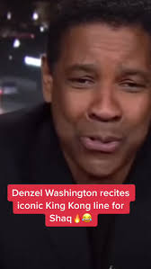 #denzelwashington #trainingday #movie #shaq #shaquilleoneal #kingkong  #entertainment #fyp #legend #iconic