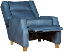 The recliner can be ordered with power for an upcharge. King Hickory