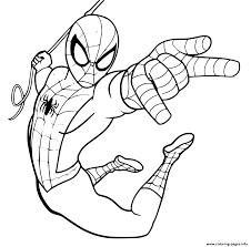 Spiderman In Comic Book Amazing Fantasy Coloring Pages Printable