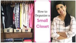 Probably a little of both! How To Organize A Small Closet Closet Organization Ideas Youtube