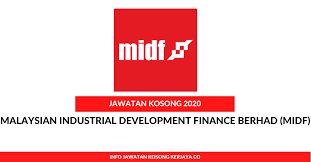 Permohonan jawatan kosong malaysian industrial development finance berhad (midf). Jawatan Kosong Terkini Malaysian Industrial Development Finance Berhad Midf Kerja Kosong Kerajaan Swasta
