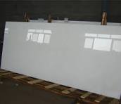 Pure White Marble Nano Crystallized Artificial Quartz Stone Polished  Interior Floor Countertop & Wall Slab Exterior Construction
