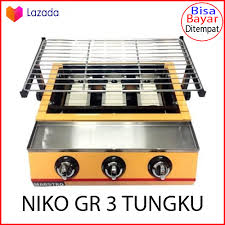 Anda bisa menggunakan kompor panggang etk333 getra harga 2.850.000, bisa digunakan untuk bakar ayam, steak, sate, panggang roti, pisang bakar, dan kompor panggang tanpa asap, lebih praktis, mudah, bersih dan sehat. Jual Bakaran Sate Kompor Gas Terbaru Lazada Co Id