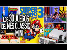 The back of a mario's cement factory mini classics system. Los 30 Juegos Del Nes Classic Mini Youtube