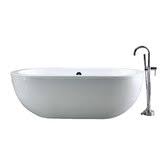 71 X 34 Acrylic Freestanding Bathtub Free Standing Bath Tub Bathtub Unclog Bathtub Drain