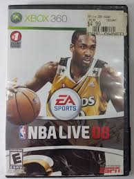 Nba Live 08 Xbox 360 Microsoft Basketball Video Game Sports Espn Easports Nba Live Basketball Video Games Xbox 360