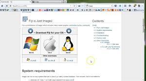 Fiji Is Just Imagej Download Instructions Youtube