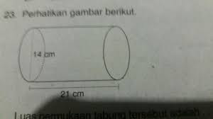 Maybe you would like to learn more about one of these? Luas Permukaan Tabung Tersebut Adalah Brainly Co Id