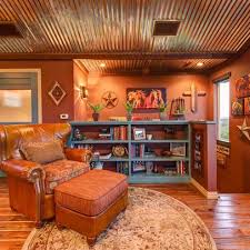 Austin Family Room Rustic Design Ideas Pictures Remodel And Decor Rustic Family Room Western Home Decor Rustic House
