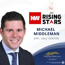 Cue the confetti! 🎉 Freedom’s very own Michael Middleman has been named  one of HousingWire's 2021 Rising Star award recipients. This recognition  honors the hard work and resilience of the housing ...