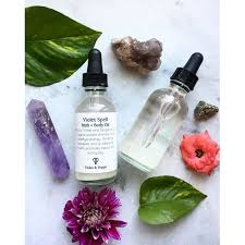 Footprint spells being the most expensive spells also make the most expensive spelled items. Violet Spell Bath Body Oil Sage Moon
