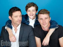Comic Con 2015 Star Portraits Day 3 Levi Miller Garrett Hedlund Hugh Jackman