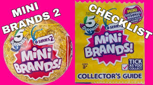 5 surprise mini brands electronic mini mart with 4 mystery mini brands playset by zuru. Mini Brands Series 2 Online
