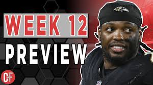 Week 12 Fantasy Football Preview