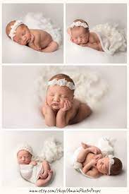 White Beanbag Posing Fabric For Newborn Photography Baby Backdrop Blanket Amy Newborn Photography Girl Newborn Baby Photography Newborn Baby Photoshoot