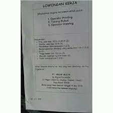 Tersedia loker untuk berbagai kalangan dari lulusan sma, smk, . Loker Pt Hegar Mulya Cimahi Lowongan Kerja Terbaru Indonesia 2021