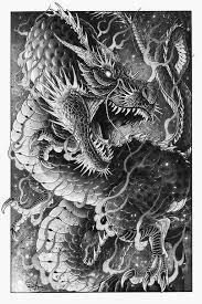 Black And White Japanese Dragon Tattoo Sleeve Pin By Nick Michels On Tattoo Thinks Dragon Tattoo Sketch Dragon Tattoo Art Japanese Tattoo Art