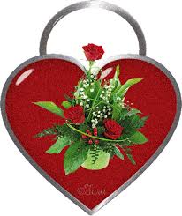 Chez le fleuriste malgré le confinement, à la sauvette, mais aussi par carte ou par mail, avec une belle image. Muguet Premier Mai Bonheur Coeur Image Animated Gif