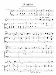 Accorda la tua chitarra online via microfono! Negramaro Meraviglioso Spartito Pianoforte