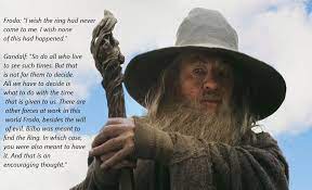 Spirit Of The River Visiting Lord Of The Rings Locations Gandalf Quotes Lord Of The Rings Gandalf