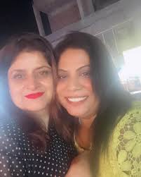 With my bestie from CHD Ruchi Chauhan