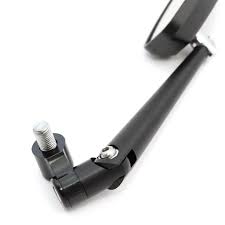Rotating Adjustable Long Stem Aluminum Mirror Dcc Motorcycle Mirrors Modern Bike Adjustable Mirror