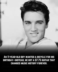 The photo captures a glimpse of Elvis's early life in Tupelo, Mississippi.  It's believed to have been taken shortly before his 11th birthday, which  was