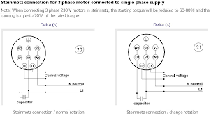 choosing capacitor when translate 3 phase ac motor into